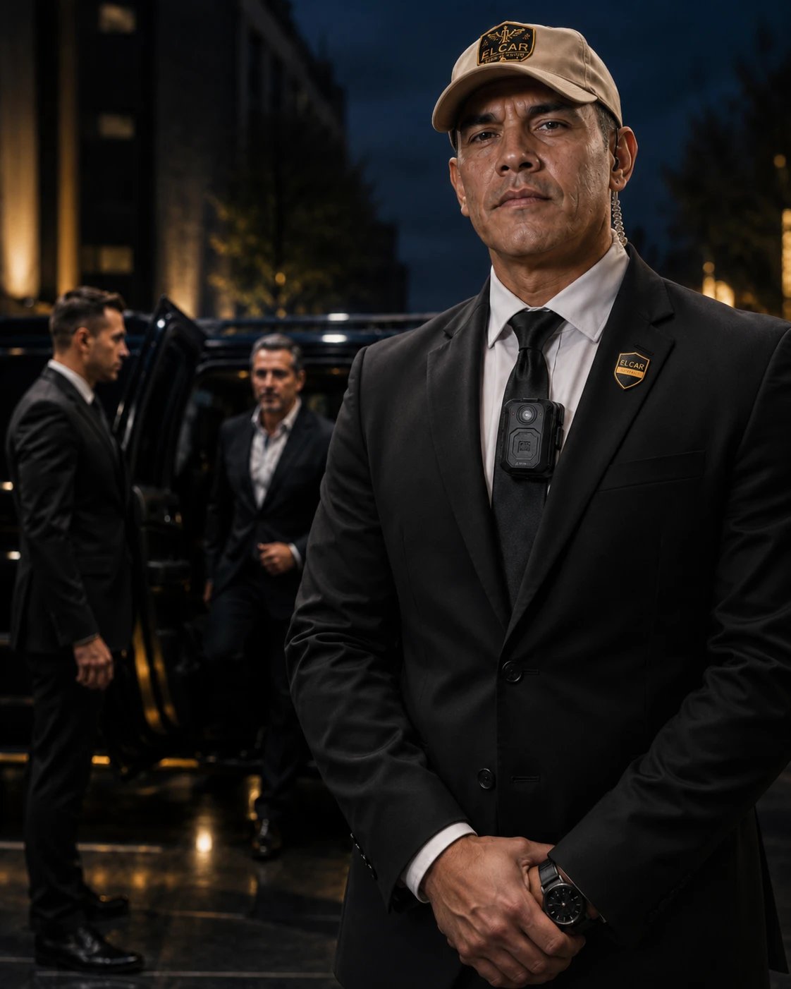 Agente de escolta ejecutiva ELCAR SAC